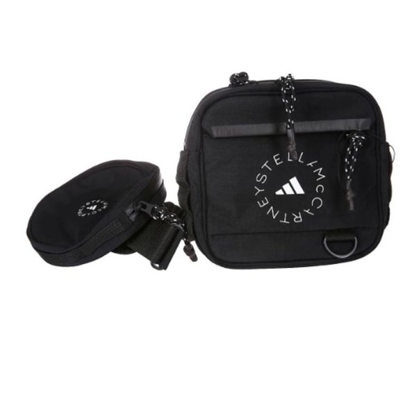Adidas by Stella McCartney Handbags - adidas by Stella McCartney logo-print zip-up belt bag